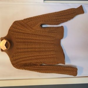 H&M Conscious Tan Turtleneck Sweater size XS